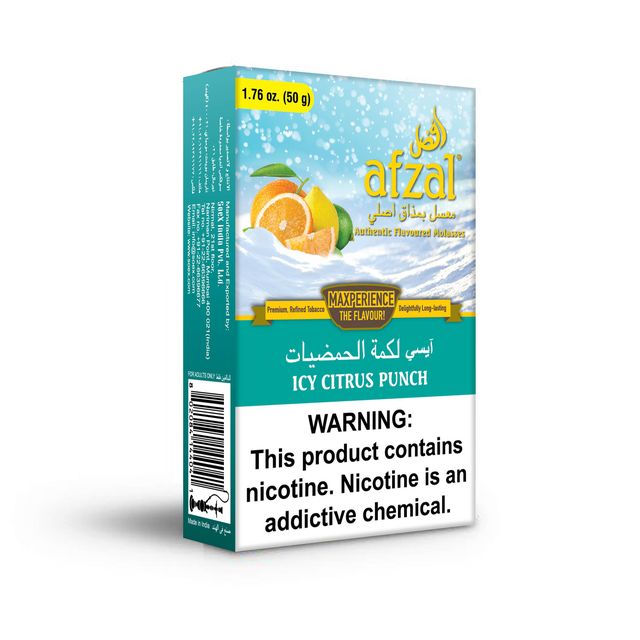 Buy Afzal Ice Citrus Punch Hookah Shisha Tobacco