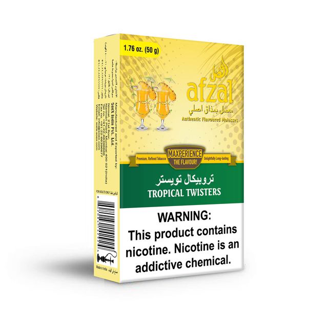 Buy Afzal Tropical Twister Hookah Flavors Shisha Tobacco