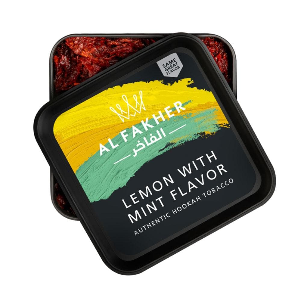【楽ギフ_のし宛書】 Al Fakher Lemon with Mint Hookah Shisha Tobacco その他