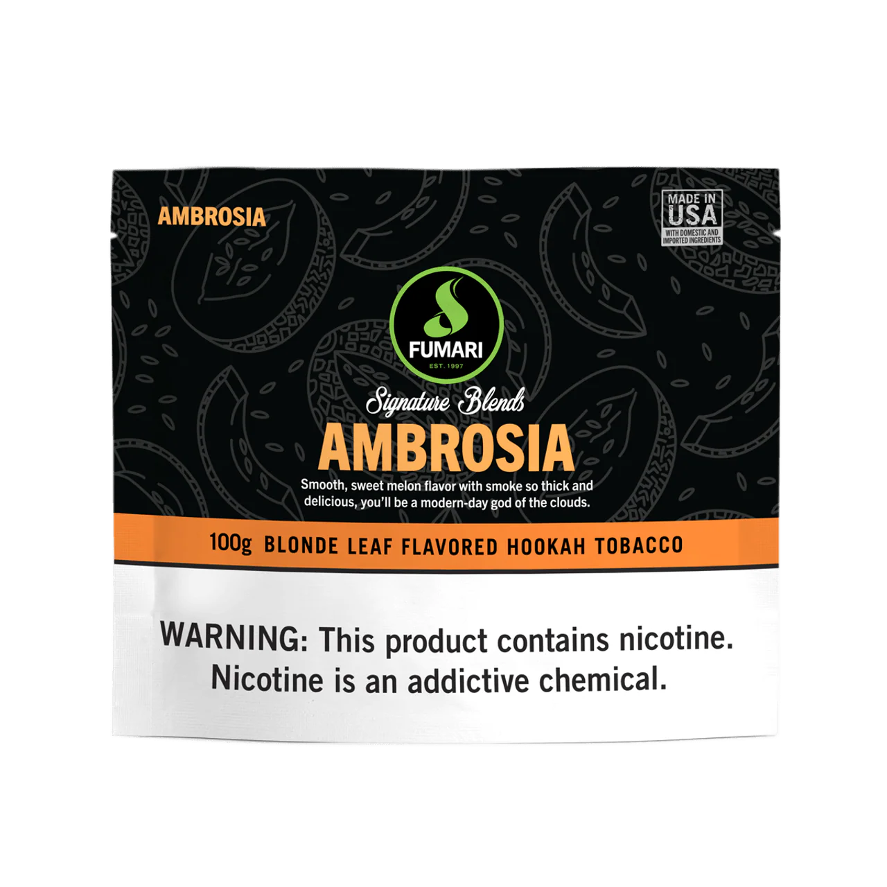 Fumari Ambrosia Hookah Shisha Flavor Fumari Ambrosia Hookah Shisha Flavor