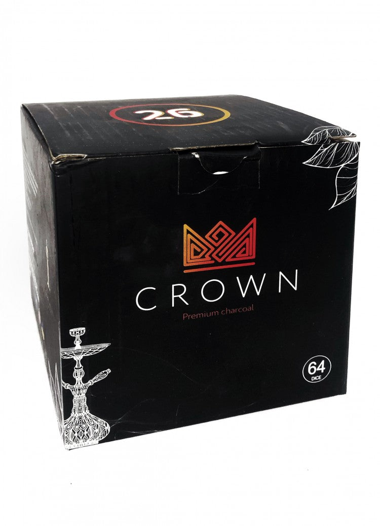 Buy Crown 26mm Hookah Coals Charcoal for Shisha