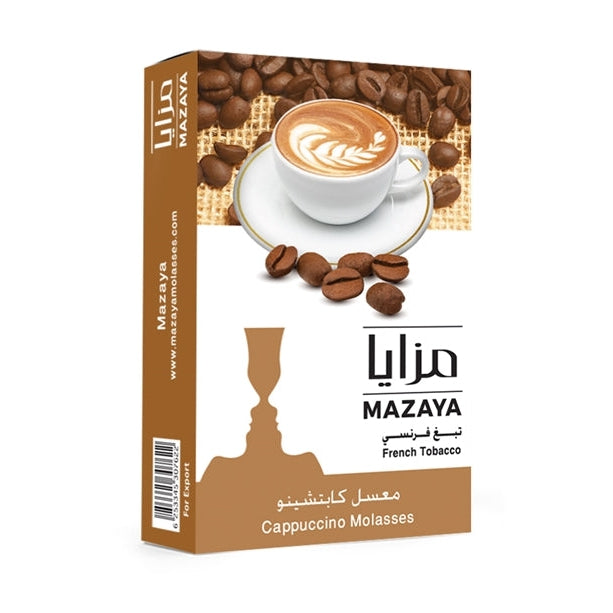 MasaBlackStudioシャクヤク Mazaya Cappuccino Hookah Flavors