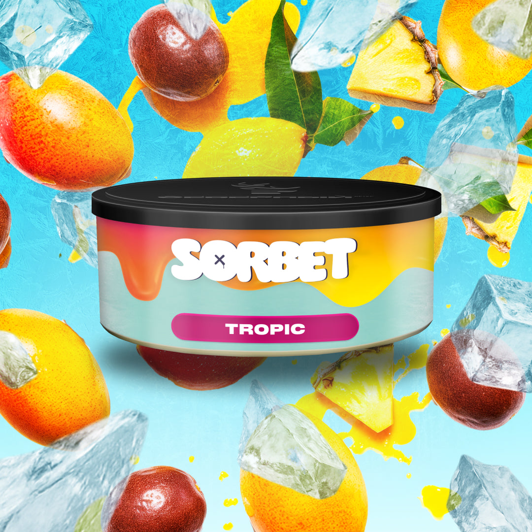 Buy Severniy Tropical Sorbet Hookah Tobacco | Juicy & Icy Shisha