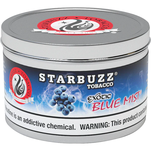 blue mist tobacco Starbuzz Blue Mist Hookah Flavor