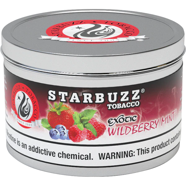 Starbuzz Exotic Wildberry Mint Hookah Flavor