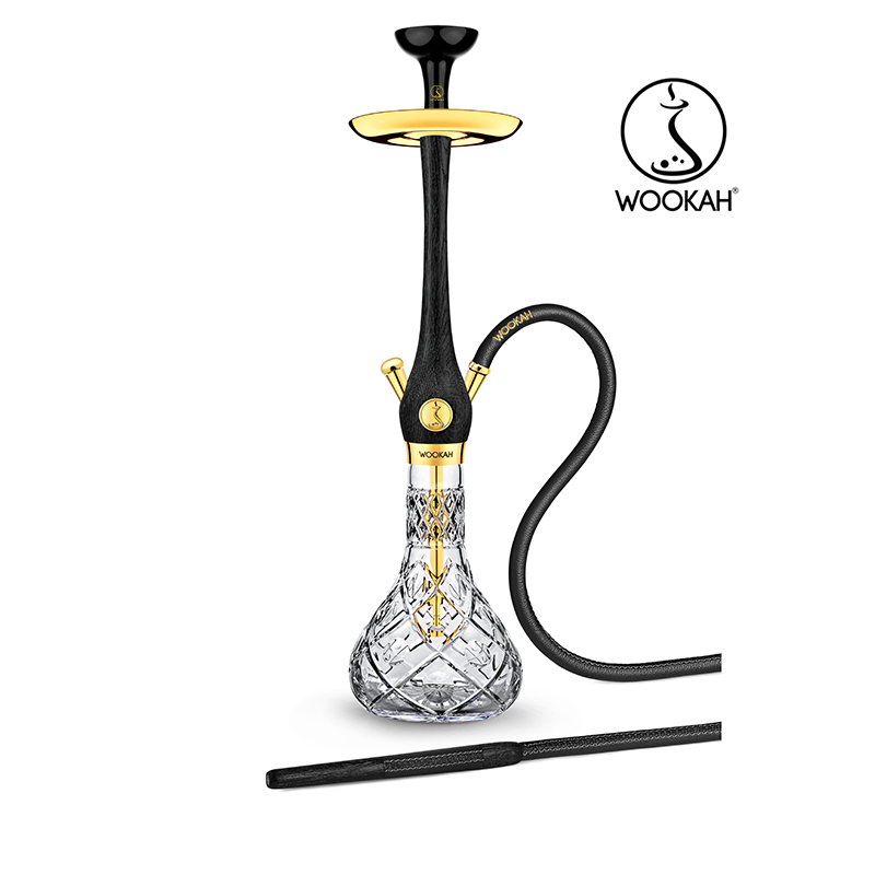 Wookah 24K Gold-Plated Olives Nox Hookah Set | Luxury Custom