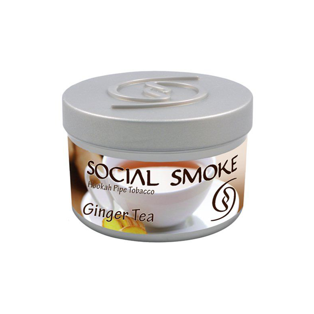 Social Smoke Ginger Tea Hookah Shisha Flavor - 200G