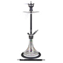Amy Carbonica Force R Hookah (SS21.01) - Black Clear Base