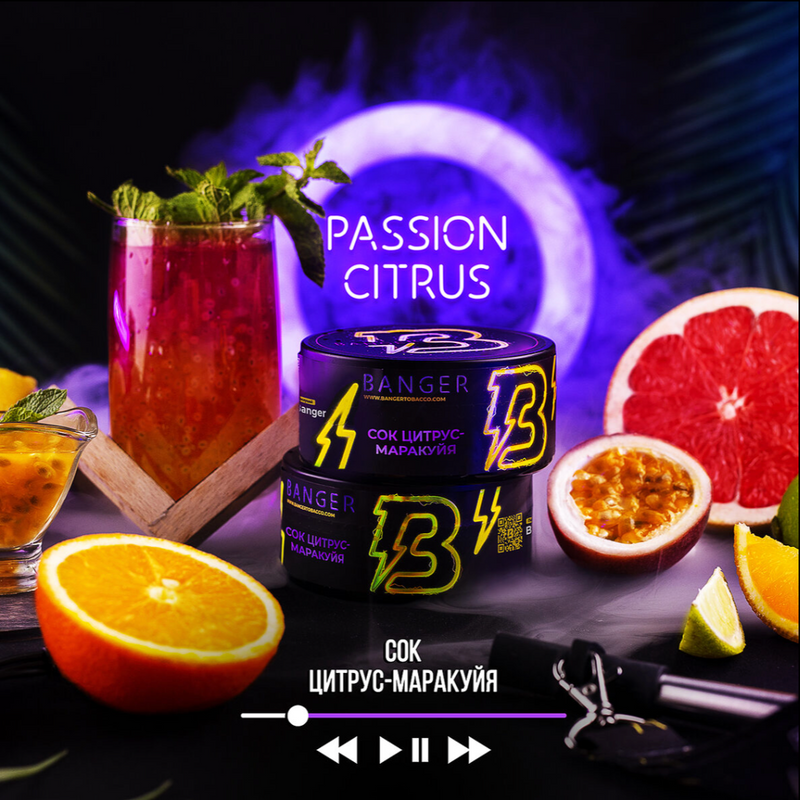 Banger Passion Citrus Hookah Flavors -