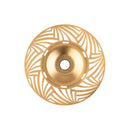 Alpha Hover Hookah Tray Grid - Leaf Gold