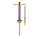 Alpha Hookah Echo - Gold / Jade Purple
