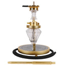 Amy Deluxe Alu Crystal 1500 Hookah - Gold