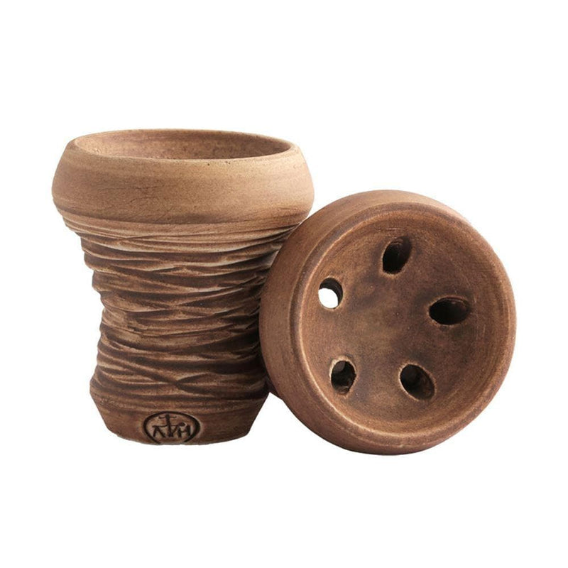 ATH Azra Hookah Bowl - Angled - Brown