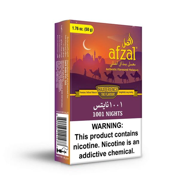 Afzal 1001 Nights Hookah Flavors - 