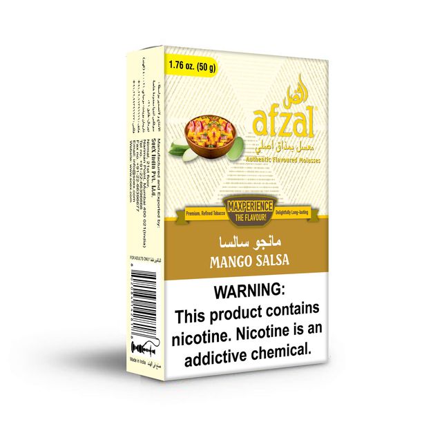 Buy Afzal Mango Salsa Hookah Flavors Shisha Tobacco