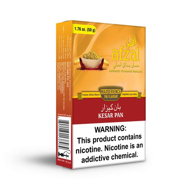 Afzal Kesar Pan Hookah Flavors - 