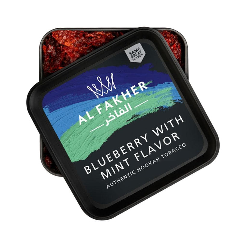 Al Fakher Blueberry With Mint Hookah Shisha Tobacco - 250g