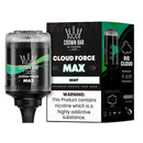 Al Fakher Crown Bar Cloud Force Max 50K E-Hookah Head - Mint