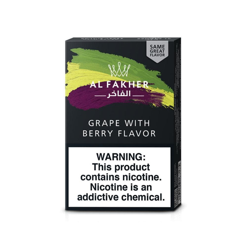 Al Fakher Grape With Berry Hookah Shisha Tobacco - 50g