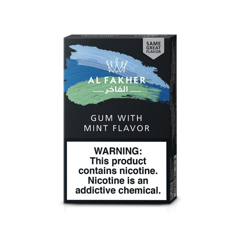 Al Fakher Gum with Mint Hookah Shisha Tobacco - 50g