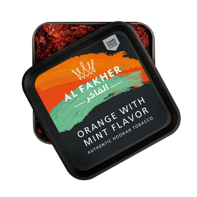 Al Fakher Orange with Mint Hookah Shisha Tobacco - 250g