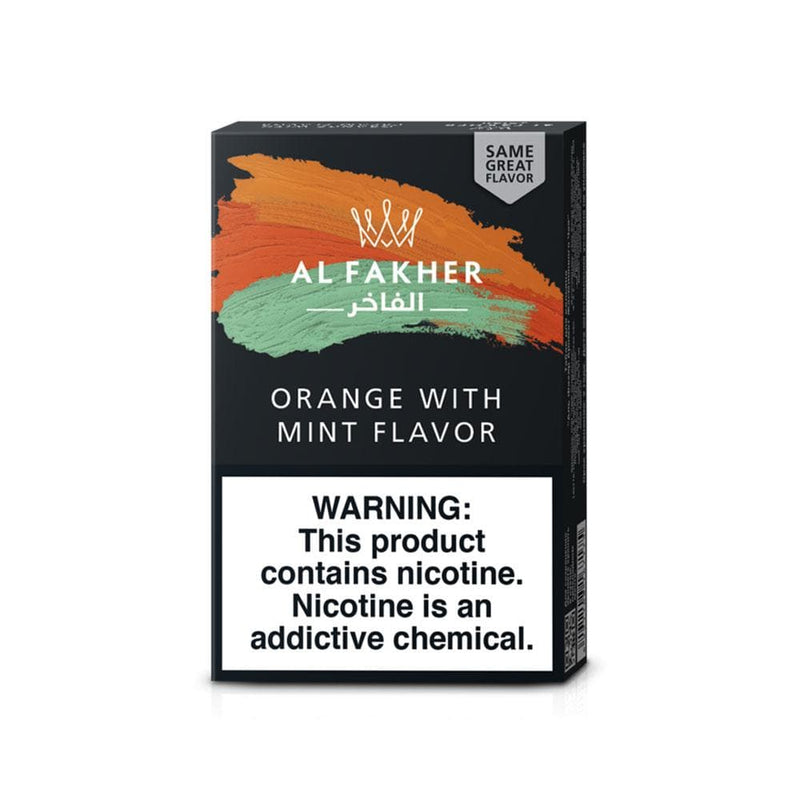 Al Fakher Orange with Mint Hookah Shisha Tobacco - 50g