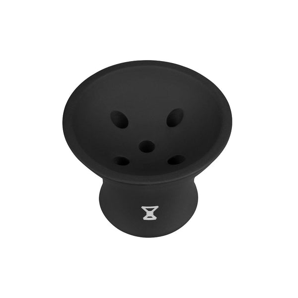 Alpha Hookah Bowl Leaf - Black