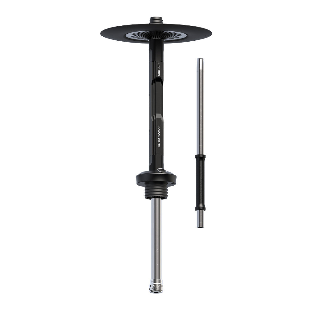 Alpha Hookah ORO Light Black | Durable & Stylish Hookah with Alpha Hookah ORO Light Black | Durable & Stylish Hookah with