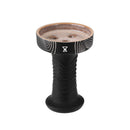 Alpha Hookah Shisha Bowl Wave Killer - Arctic Black