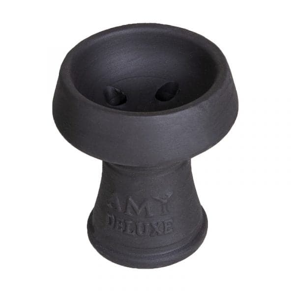 AMY Deluxe Black Stone Hookah Bowl - 