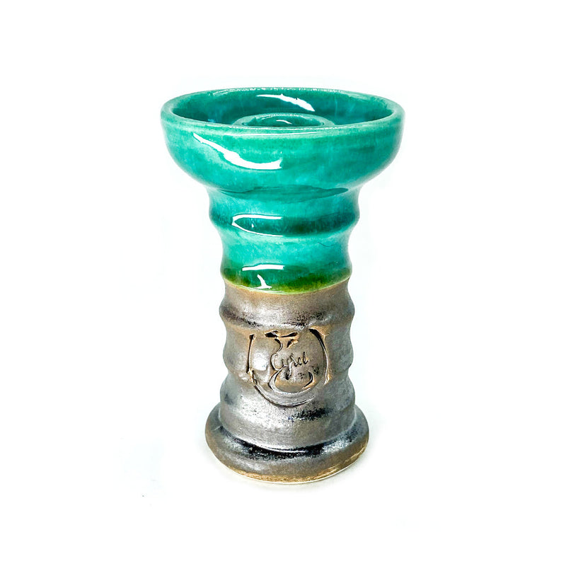 Cyril Thor Hookah Bowl - Green Silver