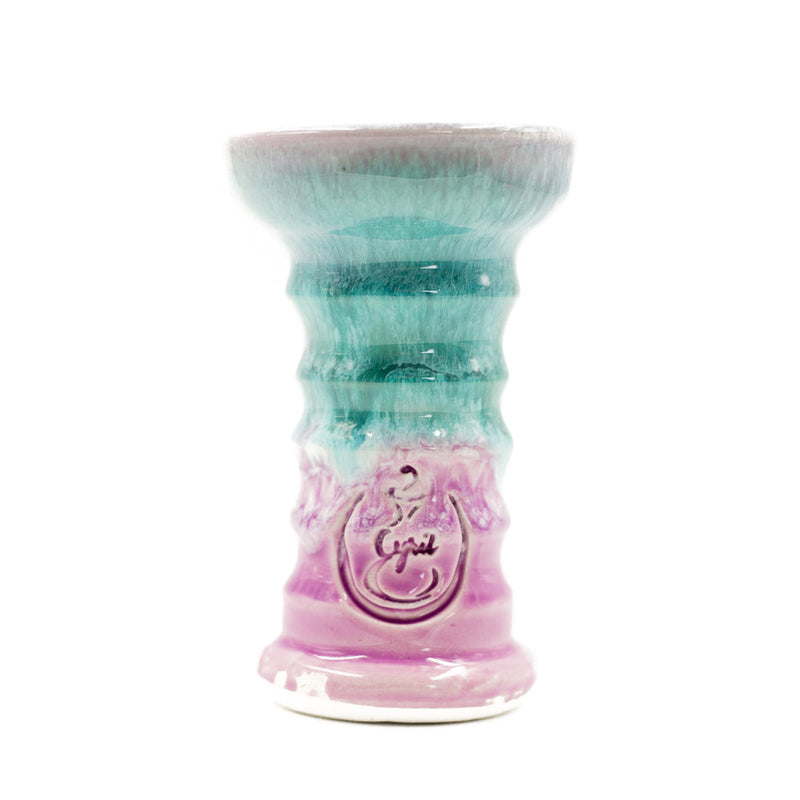 Cyril Thor Hookah Bowl - Purple Turquoise