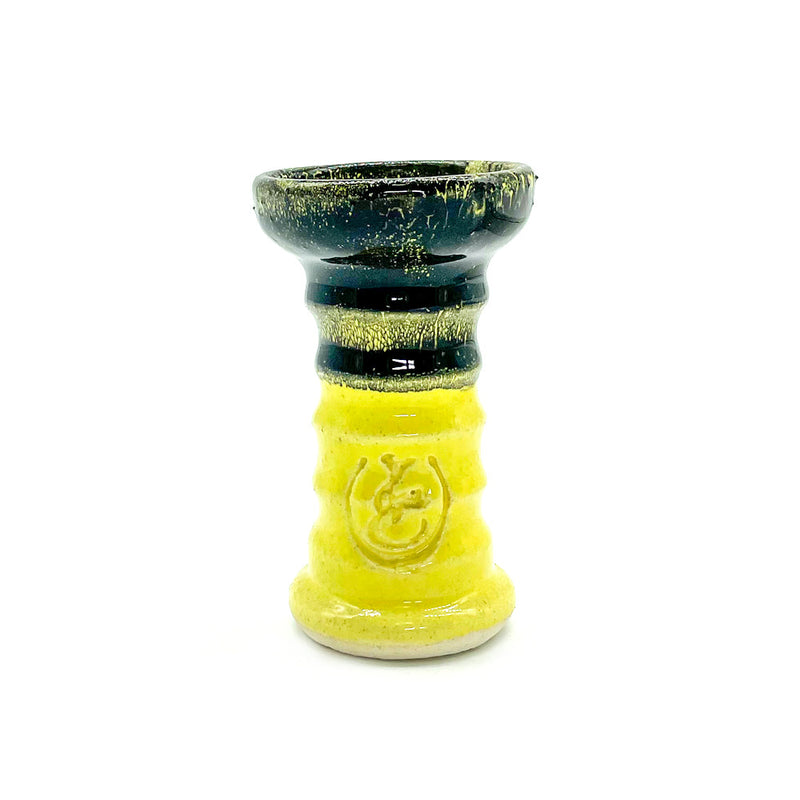 Cyril Thor Hookah Bowl - Yellow Black