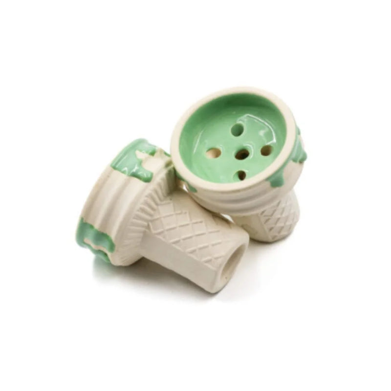 Bakkali Cornetto 4.0 Tradi Hookah Bowl - Green