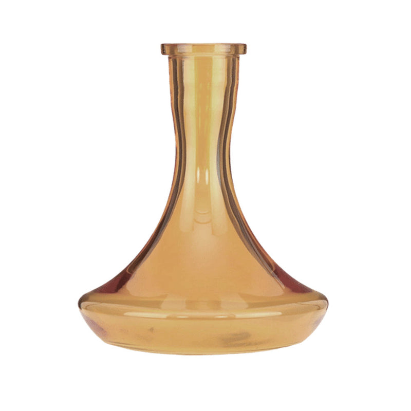 Traditional Glass Hookah Base - Amber