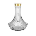 Alpha Craft Twistlock Hookah Base - Gold / Clear