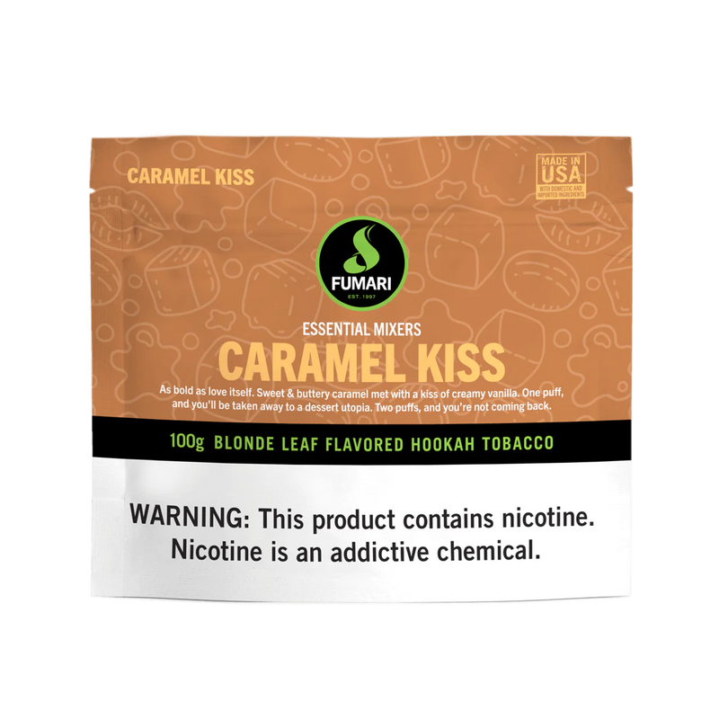 Fumari Caramel Kiss Hookah Shisha Flavor - 100g