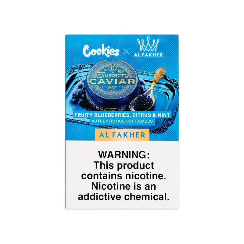 Cookies x Al Fakher Blueberry Caviar Hookah Flavor - 50g