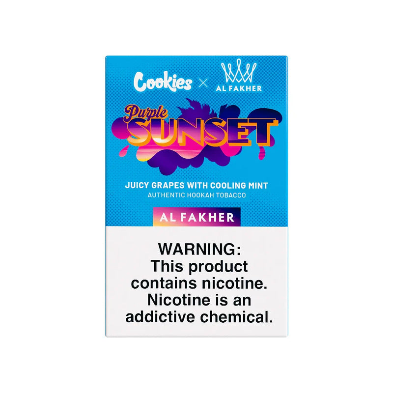 Cookies x Al Fakher Purple Sunset Hookah Flavor - 50g