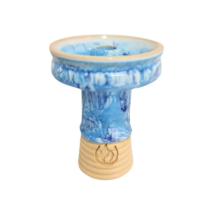 Cyril X Series Arya Hookah Bowl - Waves Sky Blue