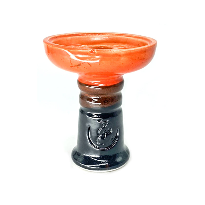 Cyril Slayer Hookah Bowl - Brown Orange