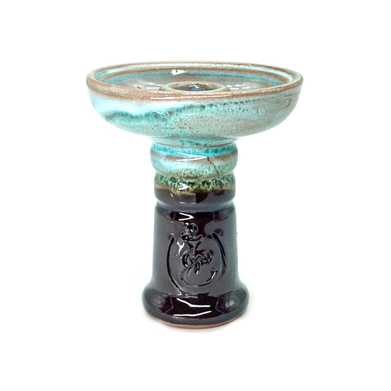 Cyril Slayer Hookah Bowl - Brown Turquoise