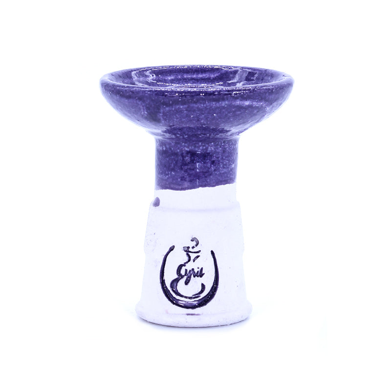 Cyril Sniper Hookah Bowl - Purple White