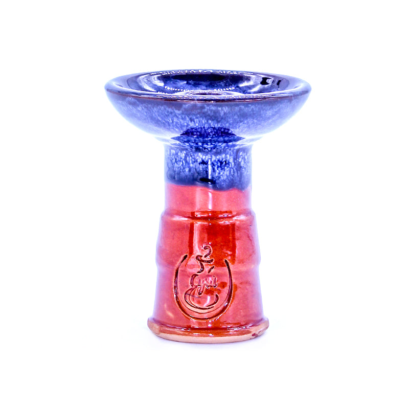 Cyril Sniper Hookah Bowl - Red Blue