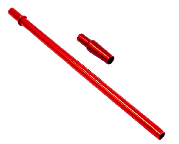 Cyril Hookah Handle Slim Extra Large – 15.8 in - Red