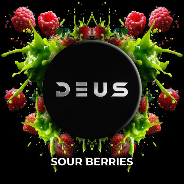 Deus Sour Berries Hookah Shisha Tobacco -
