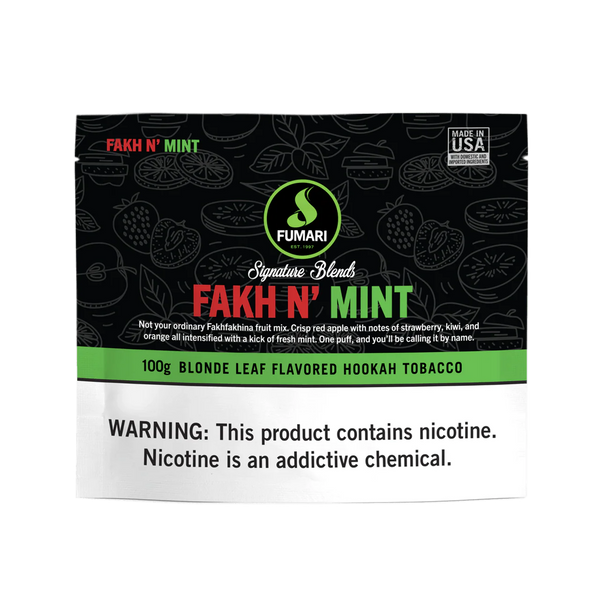 Fumari Fakh N' Mint Hookah Shisha Flavor