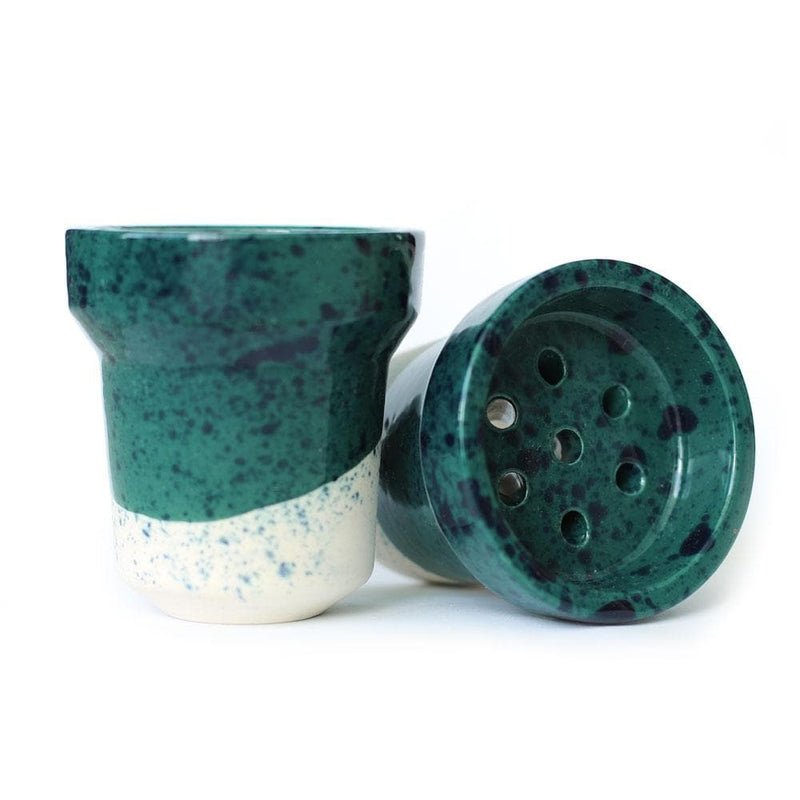 Fox Barrel Hookah Bowl - Green