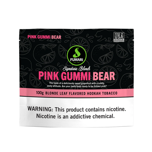 Fumari Pink Gummi Bear Hookah Shisha Flavor