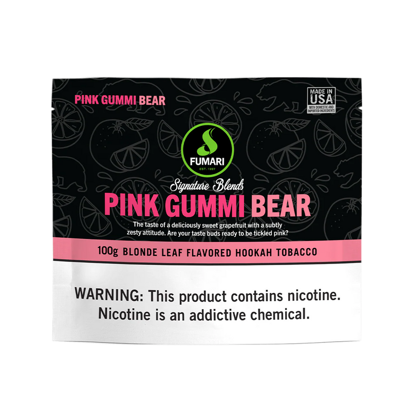 Fumari Pink Gummi Bear Hookah Shisha Flavor
